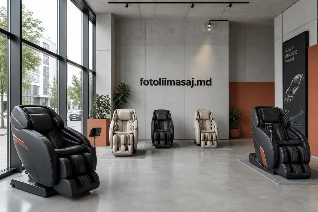 Showroom cu fotolii de masaj în Chișinău